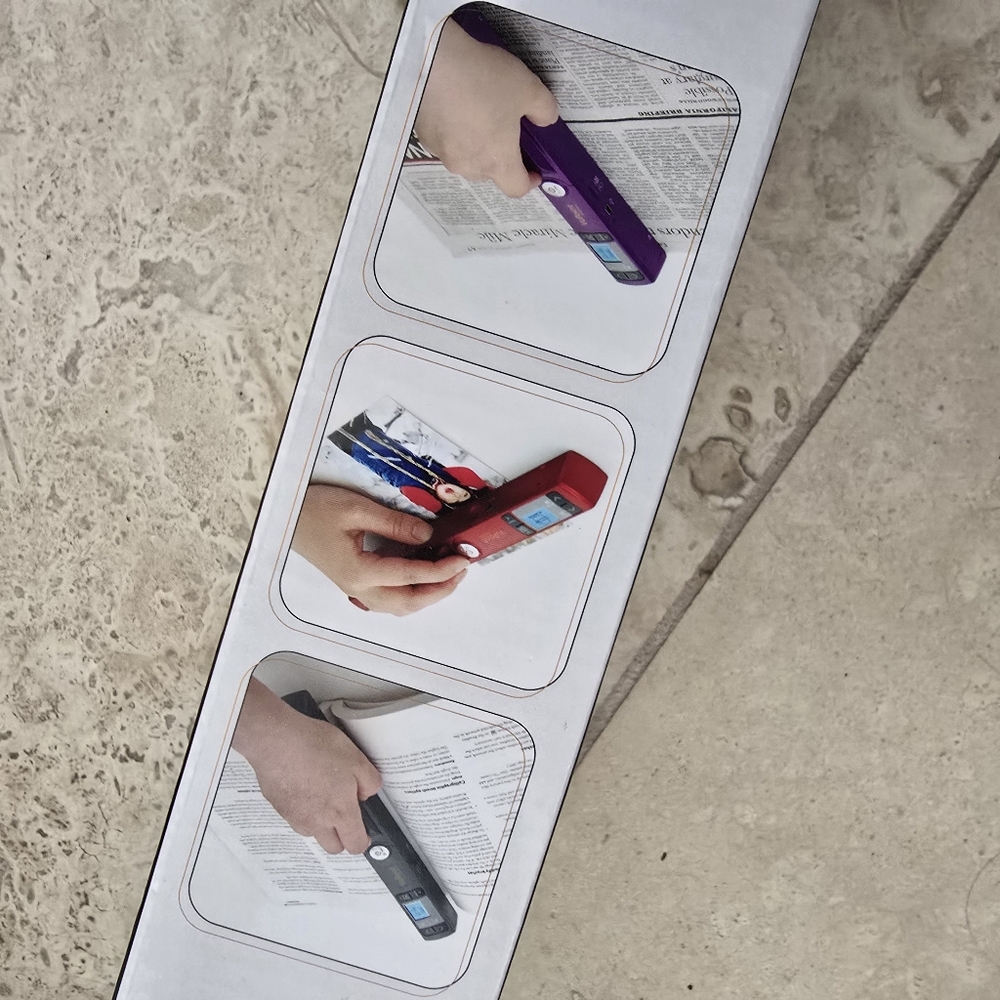 VuPoint Magic Wand II Portable Scanner - Red NEW - Picture 5 of 6